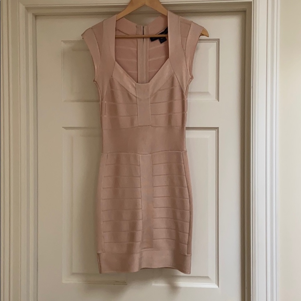 Worn once, French Connection body con dress sz 4